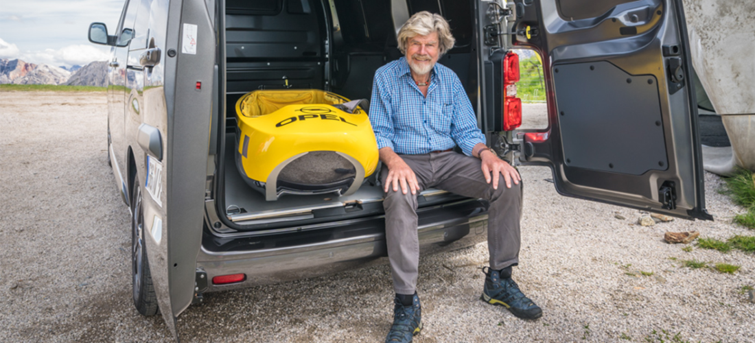 Mobil in den Mountains – <br/>Reinhold Messner über Elektro-Mobilität