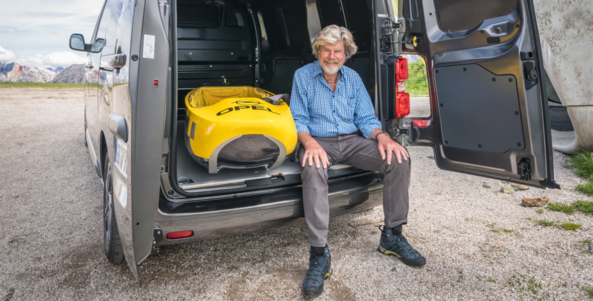 Mobil in den Mountains – <br/>Reinhold Messner über Elektro-Mobilität