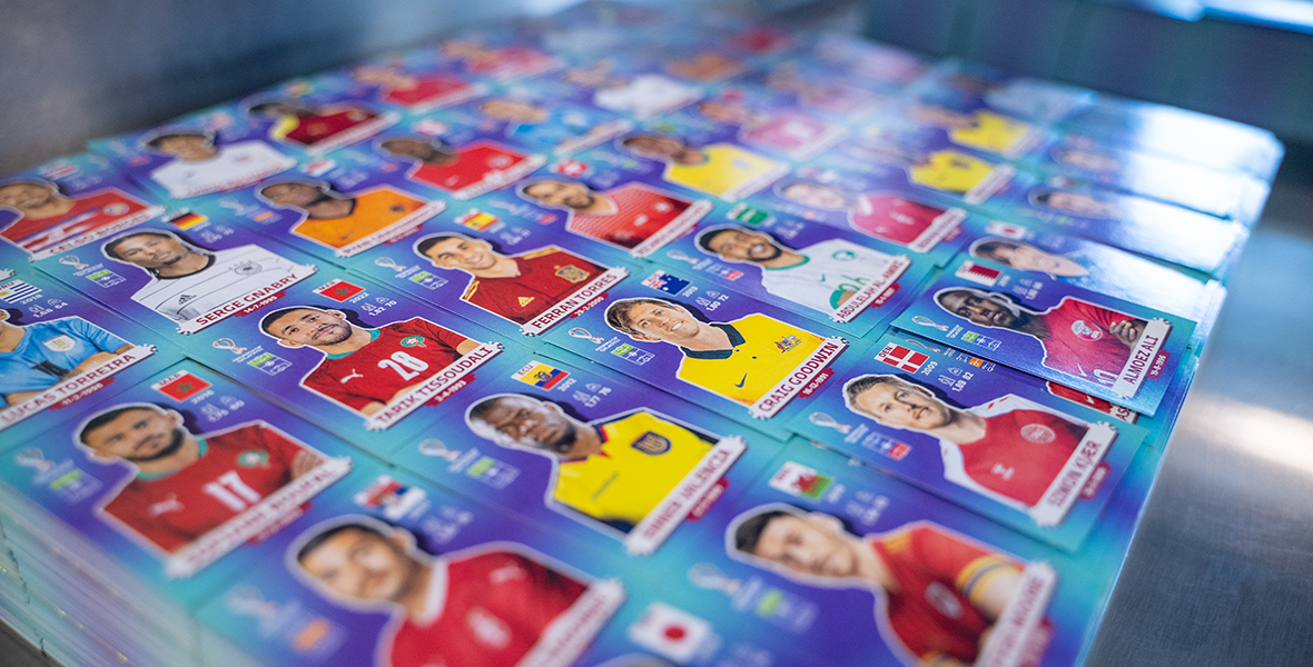 Die offizielle FIFA World Cup Qatar 2022™ Stickerkollektion von Panini ist da