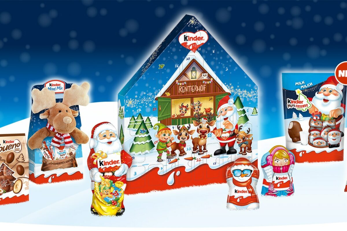 Weihnachtsgewinnspiel mit „kinder“ von Ferrero