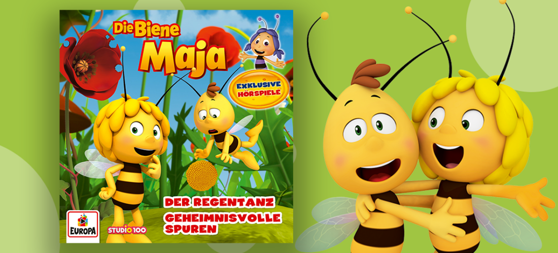 Neue Hörspiel-Doppelfolge „Die Biene Maja“:<br/> Kinder lernen spielerisch, wie man Insekten schützt