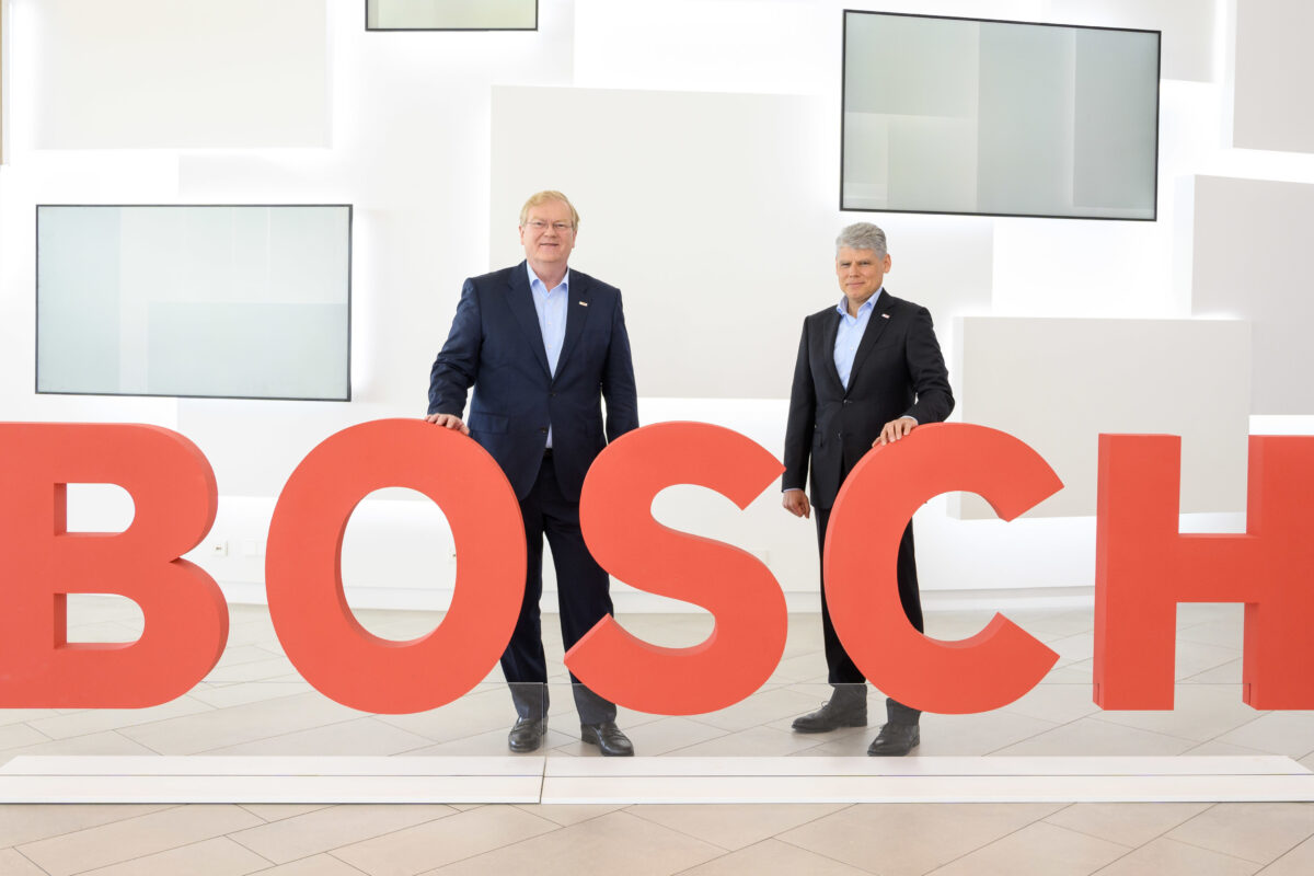 Bosch hält Kurs in unsicherer Zeit